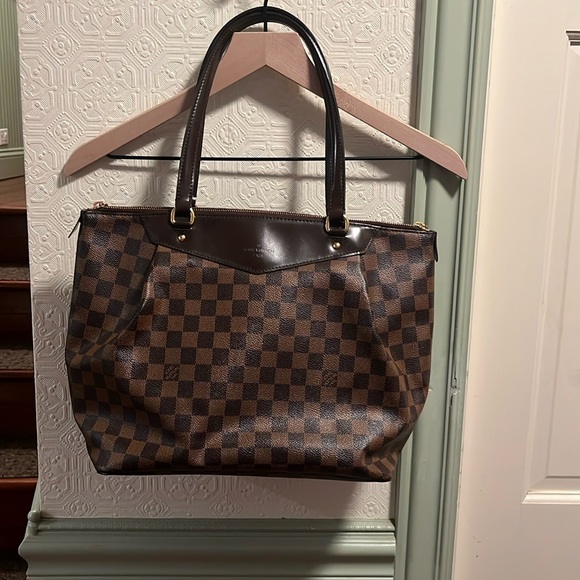 LOUIS VUITTON Damier Ebene Westminster PM Tote Bag - Picture 1 of 16